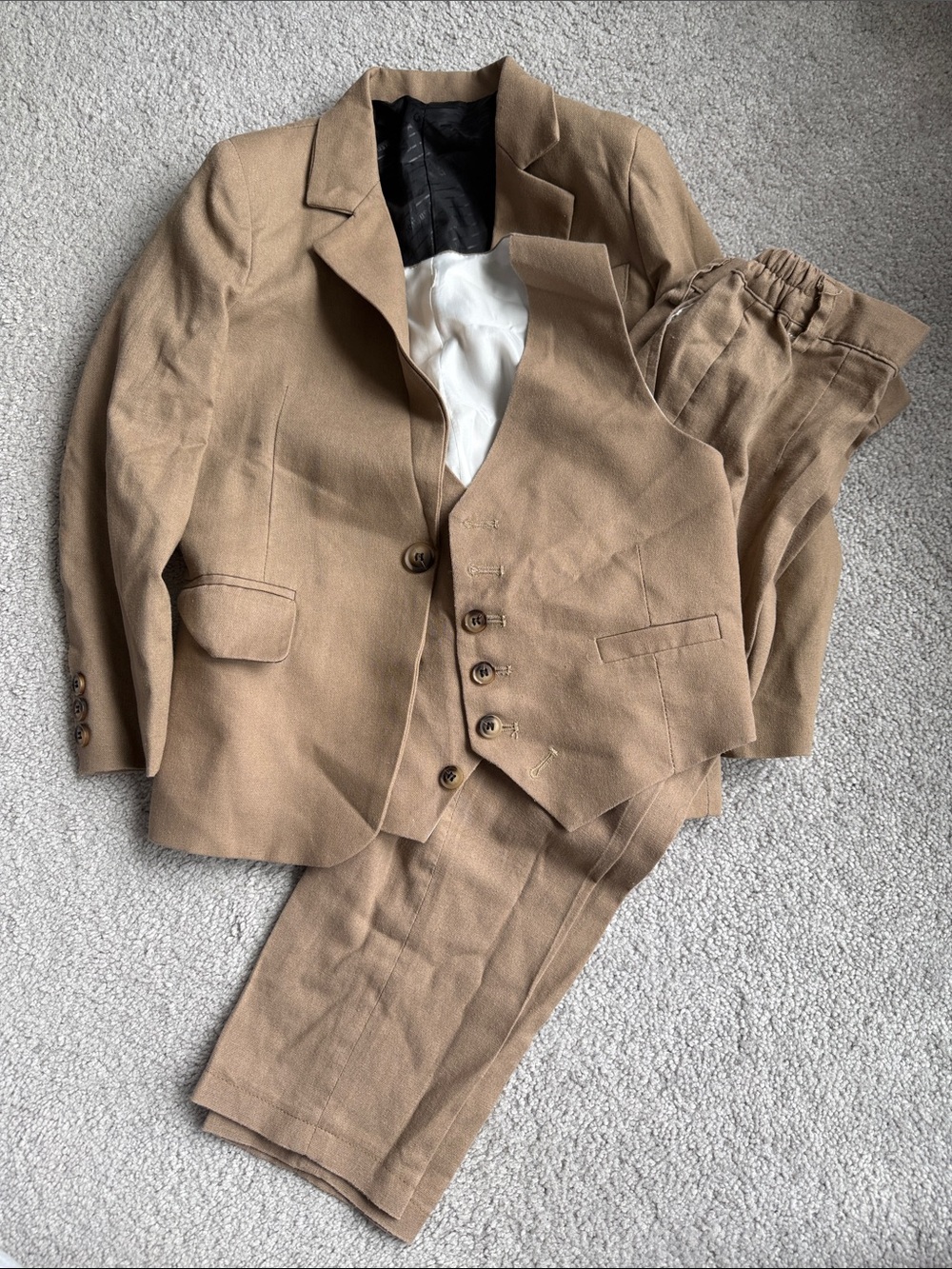 Kids Linen Suit